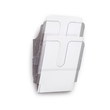 Prospektspender FLEXIPLUS 2 A4 2x 247x360mm transparent Durable 1709008400 (SET=2 STÜCK) Produktbild Additional View 1 S