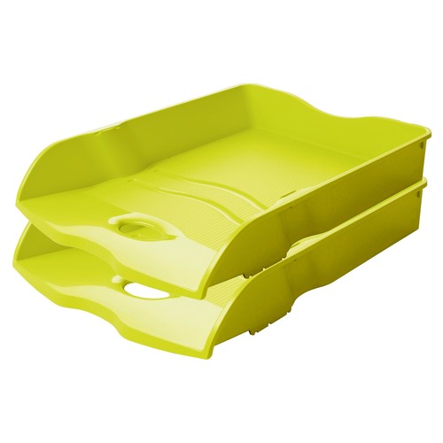 Briefkorb LOOP für A4 259x63x351mm Trend Colour lemon Kunststoff HAN 10290-50 Produktbild Additional View 1 L