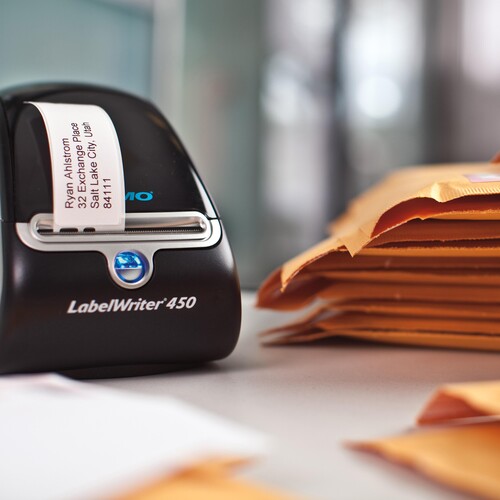 LabelWriter-Adress-Etiketten 28x89mm weiß Dymo 1983173 (PACK=130 ETIKETTEN) Produktbild Additional View 7 L