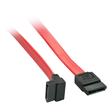 Lindy SATA-Kabel - Serial ATA 150/300/600 - SATA bis SATA gewinkelt Produktbild Additional View 1 S