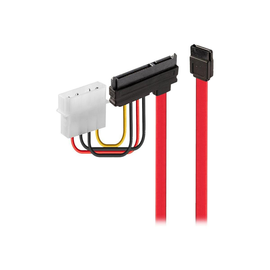Lindy SATA-Kabel - interne Stromversorgung, 4-polig, SATA zu SATA Combo (W) Produktbild