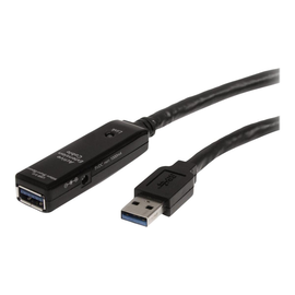 StarTech.com 5 m aktives USB 3.0 Verlängerungskabel - Stecker/Buchse - USB 3.0 SuperSpeed Kabel Verl Produktbild
