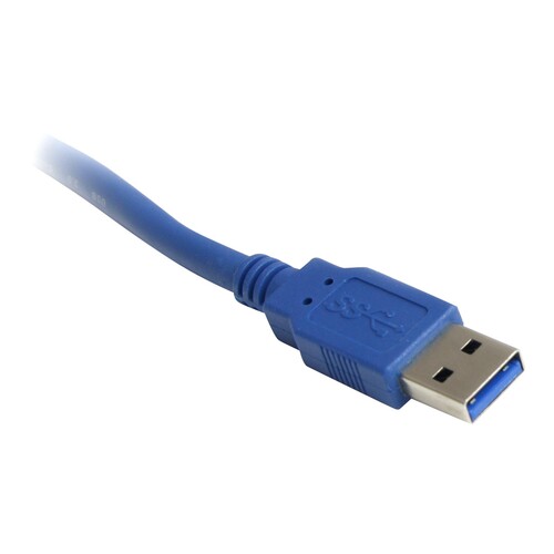 StarTech.com 1,5m SuperSpeed USB 3.0 Verlängerungskabel / Dockingkabel - Blau - Stecker / Buchse - U Produktbild Additional View 2 L