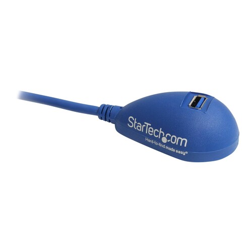 StarTech.com 1,5m SuperSpeed USB 3.0 Verlängerungskabel / Dockingkabel - Blau - Stecker / Buchse - U Produktbild Additional View 3 L