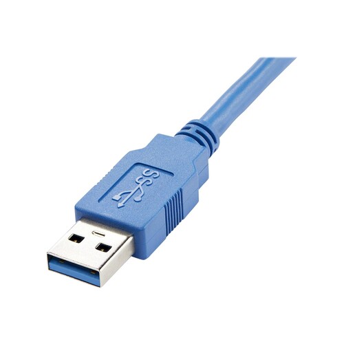 StarTech.com 1,5m SuperSpeed USB 3.0 Verlängerungskabel / Dockingkabel - Blau - Stecker / Buchse - U Produktbild Additional View 4 L