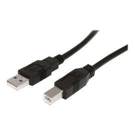 StarTech.com 10m Aktives USB 2.0 A auf B Kabel - USB Anschlusskabel - Stecker/Stecker - Schwarz - US Produktbild