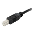 StarTech.com 10m Aktives USB 2.0 A auf B Kabel - USB Anschlusskabel - Stecker/Stecker - Schwarz - US Produktbild Additional View 4 S