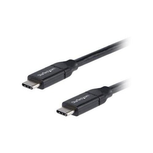 StarTech.com USB-C auf USB-C Kabel mit 5A Power Delivery - St/St - 50cm - USB 2.0 - USB-IF zertifizi Produktbild Front View L