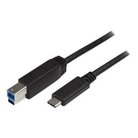 StarTech.com USB-C auf USB-B Kabel - St/St - 2m - USB 3.0 - USB B Kabel - USB C zu USB B Kabel - USB Produktbild