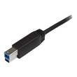 StarTech.com USB-C auf USB-B Kabel - St/St - 2m - USB 3.0 - USB B Kabel - USB C zu USB B Kabel - USB Produktbild Additional View 1 S
