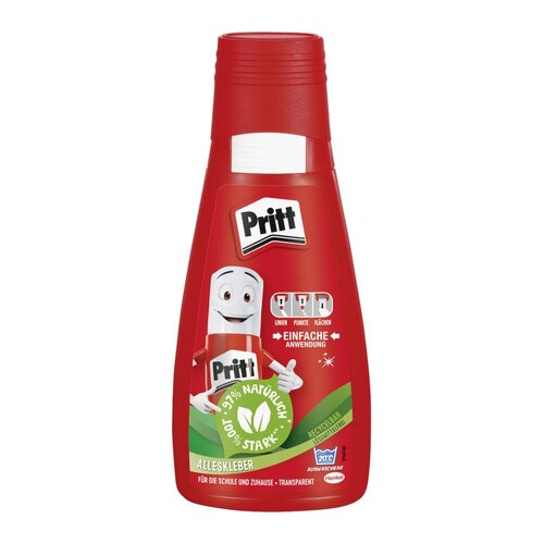Klebstoff Alleskleber Mr. Pritt 100g Flasche Lösungsmittelfrei Pritt 9HPAKA2 (FL=100 GRAMM) Produktbild Front View L