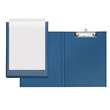 Präsentationsclipboard Velodur mit Einstecktasche A4 Überbreite Metallklammer PP blau Veloflex 4804650 Produktbild
