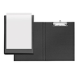Präsentationsclipboard Velodur mit Einstecktasche A4 Überbreite Metall- klammer PP schwarz Veloflex 4804680 Produktbild