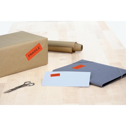 Etiketten Inkjet+Laser+Kopier 70x37mm auf A4 Bögen rot matt ablösbar Herma 4467 (PACK=480 STÜCK) Produktbild Additional View 5 L