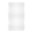 Ringbucheinlagen gelocht 7,4x12,8cm kariert weiß Brunnen 10-6600201 (PACK=50 BLATT) Produktbild