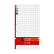 Ringbucheinlagen gelocht 7,4x12,8cm kariert weiß Brunnen 10-6600201 (PACK=50 BLATT) Produktbild Additional View 1 S