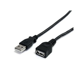 StarTech.com 10 ft Black USB 2.0 Extension Cable A to A - 10ft USB 2.0 Extension Cable - 10ft USB ma Produktbild