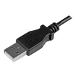 StarTech.com Micro USB Lade/Sync-Kabel - St/St - Micro USB linksgewinkelt - 1m - USB auf Micro USB L Produktbild Additional View 2 S