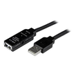 StarTech.com 10m aktives USB 2.0 Verlängerungskabel - St/Bu - USB Verlängerung / Repeater Kabel - US Produktbild