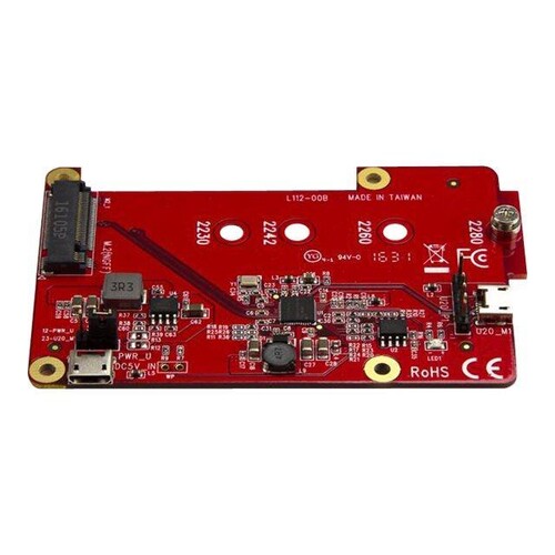 StarTech.com USB auf mSATA Konverter für Raspberry Pi und Entwicklungsboard Produktbild Additional View 4 L