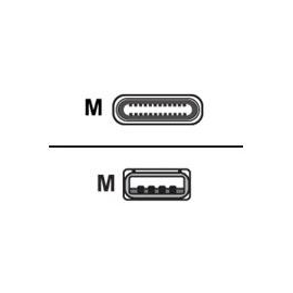 PARAT USB-Kabel - USB zu 24 pin USB-C - 50 cm Produktbild
