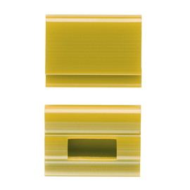 Farbreiter vertic für Hängemappen 20x16x5mm gelb Elba 100552072 (PACK=25 STÜCK) Produktbild