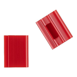 Farbreiter vertic für Hängemappen 20x16x5mm rot Elba 100420886 (PACK=25 STÜCK) Produktbild