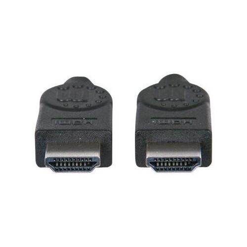 Manhattan HDMI Cable with Ethernet, 1080p@60Hz (High Speed) Produktbild Additional View 1 L
