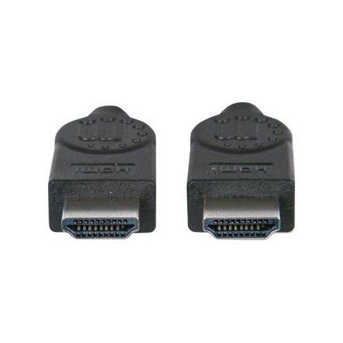 Manhattan HDMI Cable with Ethernet, 1080p@60Hz (High Speed) Produktbild Additional View 1 L