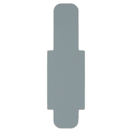 Stecksignal 12x40mm grau Hartfolie Leitz 6030-00-85 (BTL=50 STÜCK) Produktbild