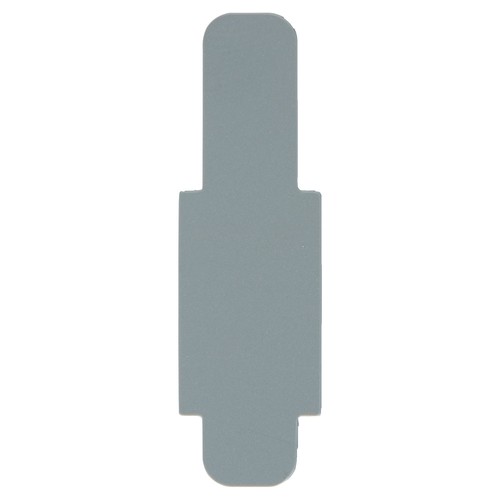 Stecksignal 12x40mm grau Hartfolie Leitz 6030-00-85 (BTL=50 STÜCK) Produktbild Front View L