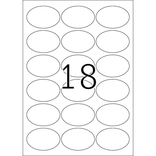 Etiketten Inkjet+Laser+Kopier 63,5x42,3mm auf A4 Bögen Movables weiß wiederablösbar Herma 4358 (PACK=450 STÜCK) Produktbild Additional View 2 L