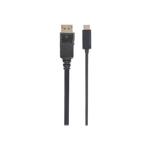Manhattan USB-C to DisplayPort Cable, 4K@60Hz, 1m, Male to Male, Black, Three Year Warranty, Polybag Produktbild Additional View 1 L