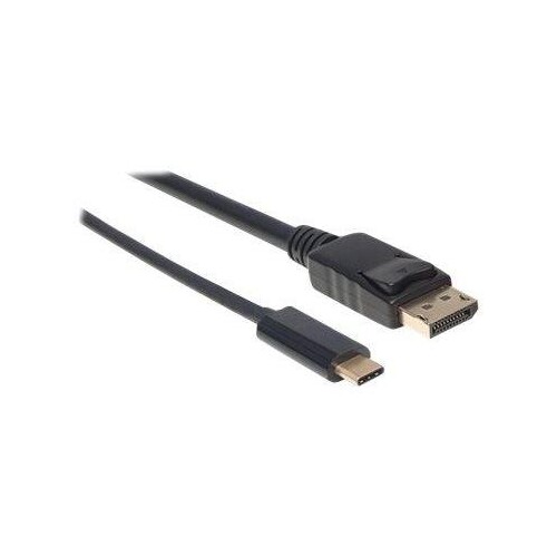 Manhattan USB-C to DisplayPort Cable, 4K@60Hz, 1m, Male to Male, Black, Three Year Warranty, Polybag Produktbild Additional View 3 L