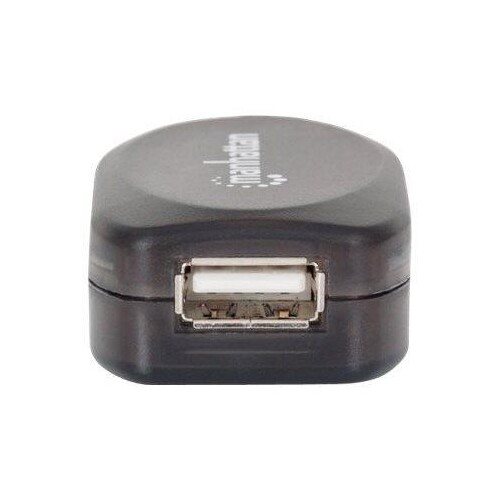 Manhattan USB-A to USB-A Extension Cable, 10m, Male to Female, Active, 480 Mbps (USB 2.0) Produktbild Additional View 1 L