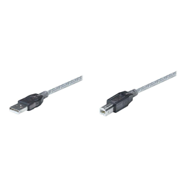 Manhattan USB-A to USB-B Cable, 11m, Male to Male, Active, 480 Mbps (USB 2.0) Produktbild