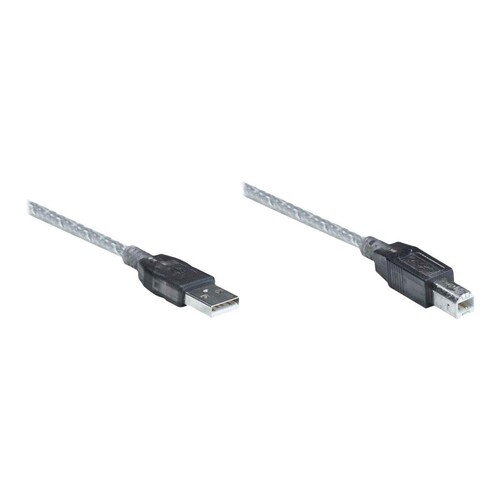 Manhattan USB-A to USB-B Cable, 11m, Male to Male, Active, 480 Mbps (USB 2.0) Produktbild Additional View 2 L