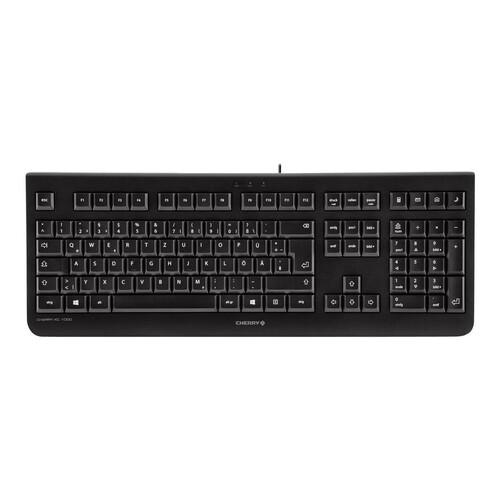 Cherry KC 1000 - Tastatur - Deutsch - Schwarz Produktbild Additional View 3 L
