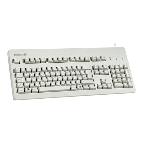 Cherry G80-3000 - Tastatur - PS/2, USB - Deutsch Produktbild Additional View 2 L