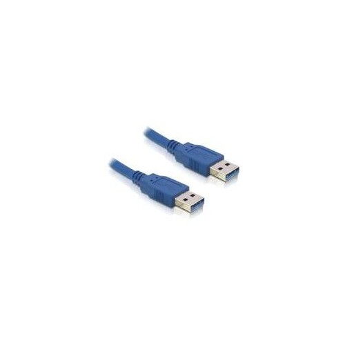 Delock USB-Kabel - USB (M) zu USB (M) - USB 3.0 Produktbild Front View L