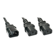 Lindy Netz-Splitter - IEC 60320 C14 zu power IEC 60320 C13 Produktbild Additional View 1 S
