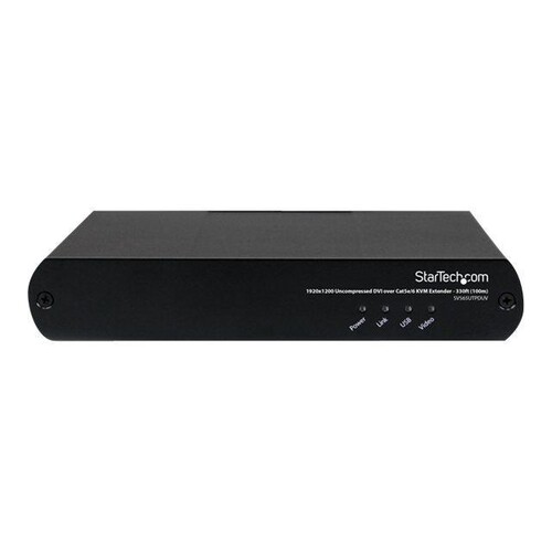 StarTech.com USB DVI über Cat5e / 6 KVM Konsolen Extender mit 1920x1200 unkomprimiertem Video Produktbild Additional View 2 L