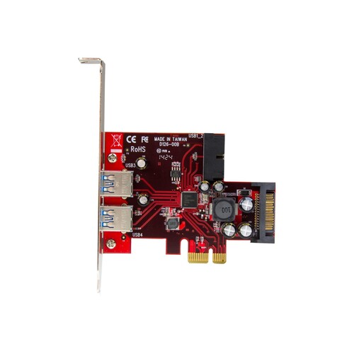 StarTech.com 4 Port USB 3.0 PCI Express-Karte Produktbild Additional View 1 L