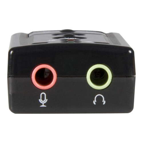 StarTech.com USB Audio Adapter 7.1 - USB auf Soundkarte Virtual 3D Soundeffekt 7.1 - Soundcard mit U Produktbild Additional View 1 L