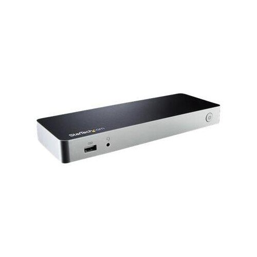 StarTech.com USB C Dockingstation für Zwei Monitore mit 60 W Power Delivery für Windows Laptops - US Produktbild Additional View 2 L