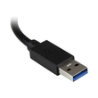 StarTech.com 3 Port USB 3.0 Hub mit Gigabit Ethernet Adapter aus Aluminum Produktbild Additional View 1 S