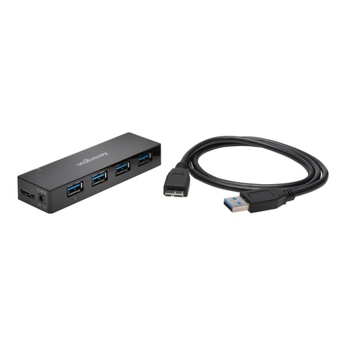 Kensington UH4000C - Hub - 4 x SuperSpeed USB 3.0 Produktbild Additional View 1 L
