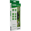 InLine Slim Audio Kabel Klinke 3,5mm Stecker an 2x Cinch Stecker - 1m Produktbild Additional View 1 S