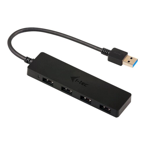 i-tec USB 3.0 Slim Passive HUB - Hub - 4 x SuperSpeed USB 3.0 Produktbild Additional View 1 L