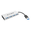 ICY BOX IB-AC6104 - Hub - 4 x SuperSpeed USB 3.0 Produktbild